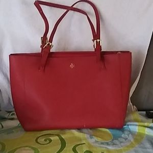 Tory Burch red purse